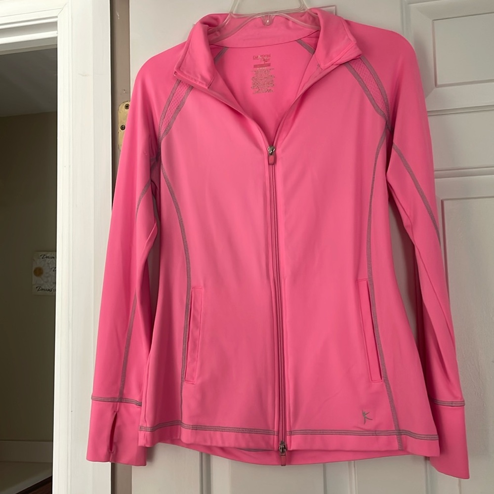 Athletic Zip-Up Jacket pink